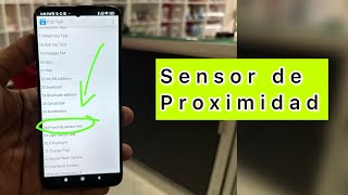 sensor de proximidad no funciona  notas de voz en altavoz  COMO SOLUCIONARLO [upl. by Dudden]