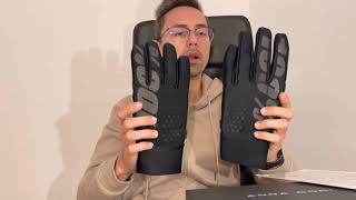 100 Hydromatic Brisker winter bike gloves honest review [upl. by Lliw650]