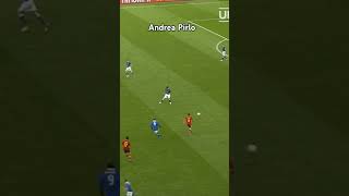 Andrea Pirlos beautiful skills in football shorts [upl. by Ardnaik]