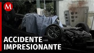 Accidente deja un muerto y un herido en Coyoacán CdMx [upl. by Trawets]