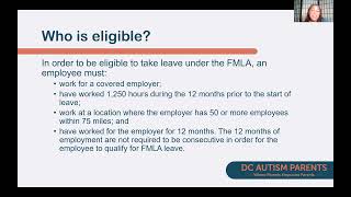 Family and Medical Leave Act FMLA [upl. by Jory]