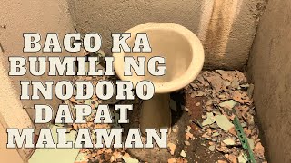 BAGO KA BIBILI NG INODORO DAPAT MALAMAN MO ITOpara sa bagohan like me [upl. by Aerbma]