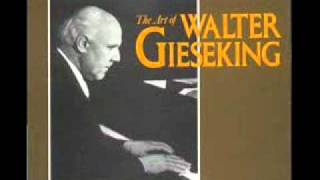 Walter Gieseking plays Brahms Klavierstucke Op 116 No 6 [upl. by Blayze]