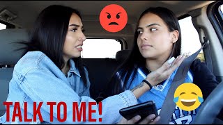 IGNORING MY GIRLFRIEND FOR 24 HOURS PRANK SHE GETS OUT THE CAR [upl. by Noby466]