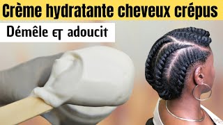 Crème hydratante pour cheveux afro [upl. by Brittan]