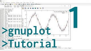 gnuplot Tutorial 1 basic Plotting tips amp tricks errorbars png output [upl. by Namia]