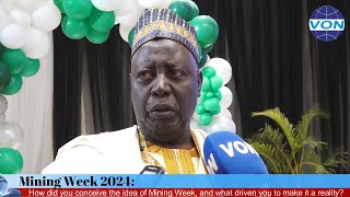 UNCOVERING NIGERIAS HIDDEN GEMS VONs Exclusive Interview with Initiator of Nigeria Mining Week [upl. by Annasoh]