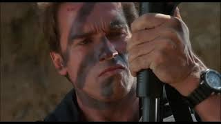 Arnold Schwarzenegger in Commando 1985 Plane jump [upl. by Nagy]