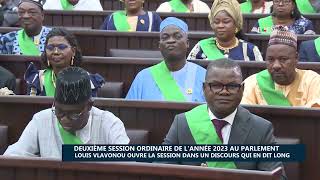 Ouverture de la deuxième session ordinaire du Parlement [upl. by Nnylkoorb]