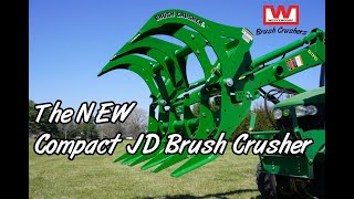 NEW JD Brush Crusher For Compact Tractors  BC4615 [upl. by Jemena722]