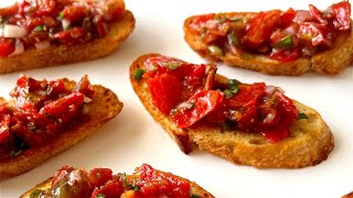 Easy Heirloom Tomato Tartare Recipe [upl. by Eirahcaz]