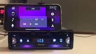 Pioneer SPH10BT short test video [upl. by Lehcin739]