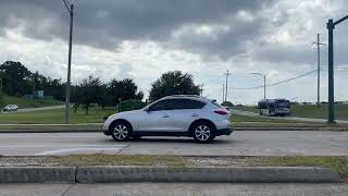 backseat view of Gentilly New Orleans LA driving street view [upl. by Lrak]