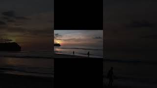 Beautiful sunset at Balangan beach bali beach sunset travel [upl. by Dronel]