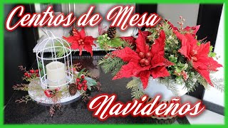 Bellos CENTROS DE MESA para NAVIDAD 🎄 Navidad DIY🎄Por si no lo viste [upl. by Ayoted]