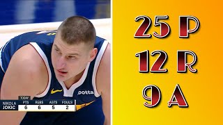 Nikola Jokić vs Indiana Pacers 14012024 [upl. by Garges310]