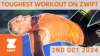 Wednesday Workout  Group A  Zwift Run Channel [upl. by Anirtik]