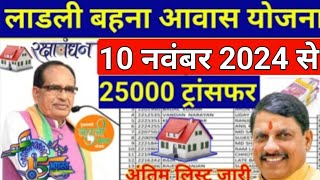 Ladli behna awas yojana mp 2024  ladli behna yojana new update  महिलाओं को पहले मिलेगा राखी उपहार [upl. by Adrianna346]