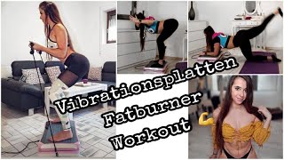 Vibrationsplatten Workout FATBURNER [upl. by Clance]