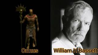 Character and Voice Actor  Diablo 2  Ormus  William Bassett [upl. by Shreeves]