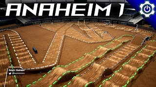 Monster Energy Supercross  2019 Anaheim 1 Gameplay [upl. by Nylekcaj582]