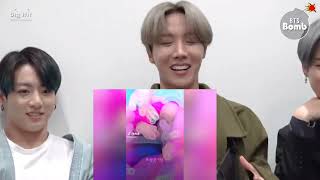 BTS REACTION BLACKPINK TIKTOK [upl. by Touber]