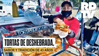 Tortas de deshebrada sabor y tradición de 43 años [upl. by Hnah599]