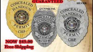 Maxsell Concealed Carry Badge [upl. by Pascia55]