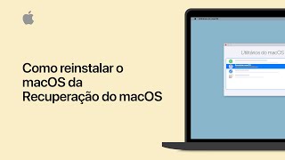 Como reinstalar o macOS da Recuperação do macOS  Suporte da Apple [upl. by Devinne]