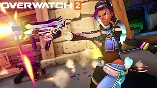 Hacking but im Sombra  Overwatch 2 [upl. by Aihsekin]