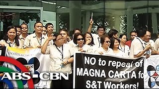 Bandila PAGASA DOST employees protest SSL [upl. by Giorgio111]