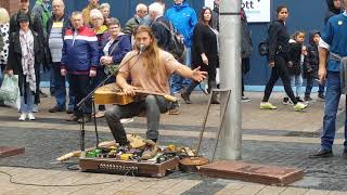 Malachy from Oisin amp Malachy busking in Belfast If you like this then check out my other videos [upl. by Grosberg841]