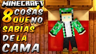 Minecraft 8 cosas que no sabías de la Cama  Rabahrex [upl. by Murat]