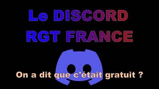 Rejoignez le Discord RGT FRANCE Wahoo RGT [upl. by Nolyd]