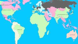 Topografie Wereld grootste economieën [upl. by Oijimer]