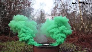 Enola Gaye  BURST Wirepull Smoke Grenade  GREEN [upl. by Shakti714]