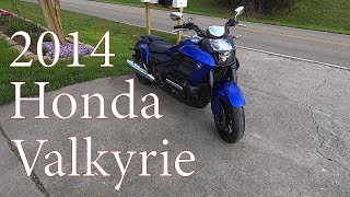 2014 Honda Valkyrie Review Fast but Luxurious Gl1800c  Thinking of Buying a New Motorcycle [upl. by Wilkinson]