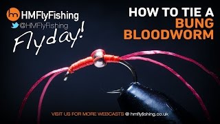 Tying a Bung Bloodworm fly pattern [upl. by Tabshey]