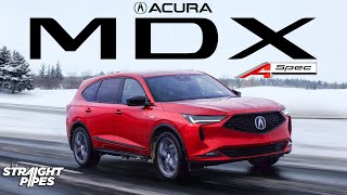 SOLID 3 ROW 2022 Acura MDX A Spec Review [upl. by Sluiter453]