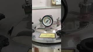 Sterilization Process by Small Autoclave Machine [upl. by Nolyad645]