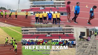 Referee Exam Birsa Munda Athletic Stadium In Rourkela Odisha Sambalpuri Vlog [upl. by Nilkcaj]