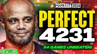 Kompanys PERFECT 4231 FM24 Tactics  99 Win Rate  Best FM24 Tactics [upl. by Grevera606]