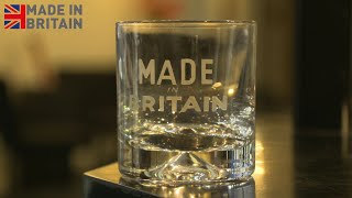 Made In Britain  How crystal glass tumblers are made [upl. by Cul553]