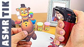 FIVE NIGHTS AT FREDDYS FNAF ASMR Tik Dinner [upl. by Mccourt326]