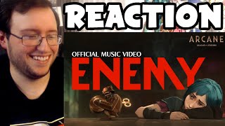 Gors quotArcane League of Legendsquot ENEMY Music Video Imagine Dragons amp JID REACTION [upl. by Quartis284]