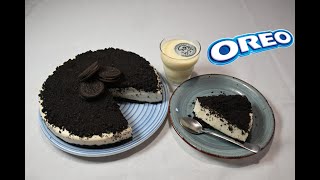 TARTA DE OREO VEGANA  La Culinaria Reyes [upl. by Seraphim]