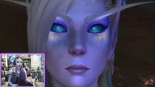 Ladysurvival Reacts to Whisper on the Wall 💜🕷️🩸 World of Warcraft The War Within Cinematic Reaction [upl. by Thibault]