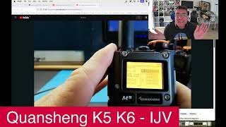 Quansheng UV K5 8 K6  Firmware de Fabrizio IJV V 30  Manual y datos de la version [upl. by Dnaleel]