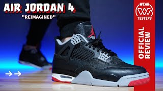 Air Jordan 4 Bred Reimagined [upl. by Ylram90]