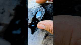 Ridiculous Herkimer Diamond Crystal on Host Rock 💎 [upl. by Kline]